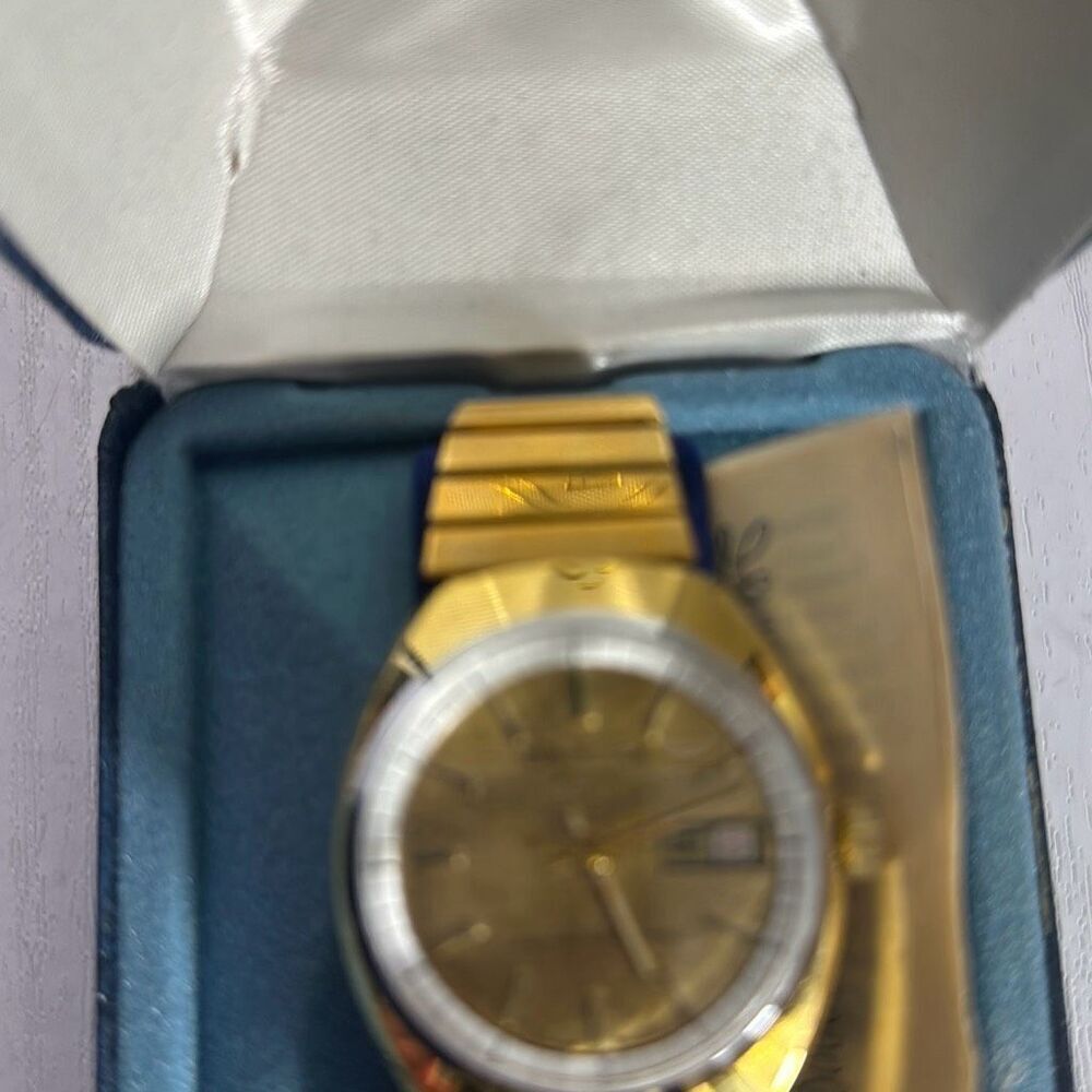 Working Vintage Remington Electra 17 Gold Wristwatch Lifetime Mainspring - Picture 4 of 10